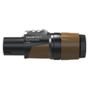Neutrik NL2FXX-W-S Neutrik speakON 2-polige kabelconnector 6 - 12 mm Zwart