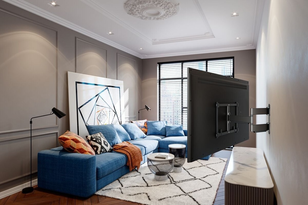 Vogels TVM 5845 Draaibare tv-beugel 55-100" 55kg Zwart