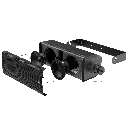 Audac VEXO208I/B Compacte 3-Weg Opbouwluidspreker 8" Zwart