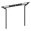 Audac MBK440MK2/B Schermbeugel voor IMEO2 Zwart