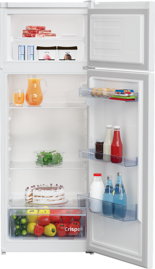 Beko RDSA240K45W2 koel-vries Combi 147x54cm 177+46l E-Klasse Wit