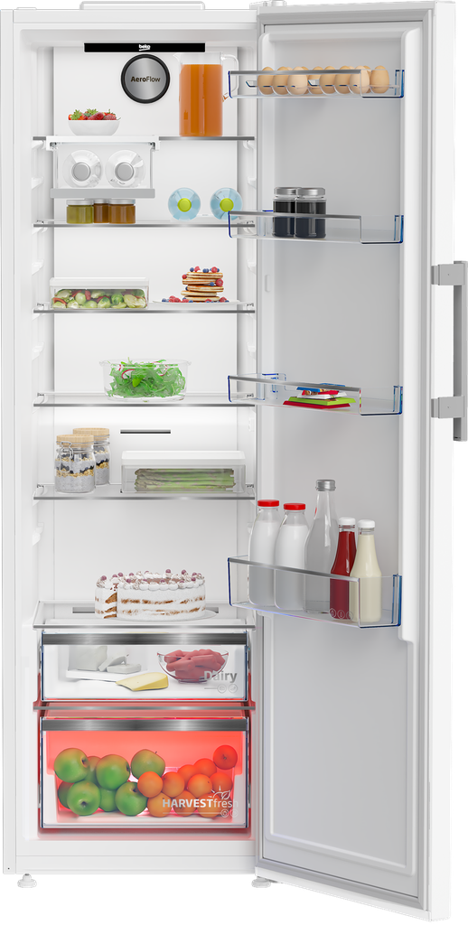 Beko B5RMLNE444HW Koelkast 187cm 365l 142.9 kWh/Jaar Wit 
