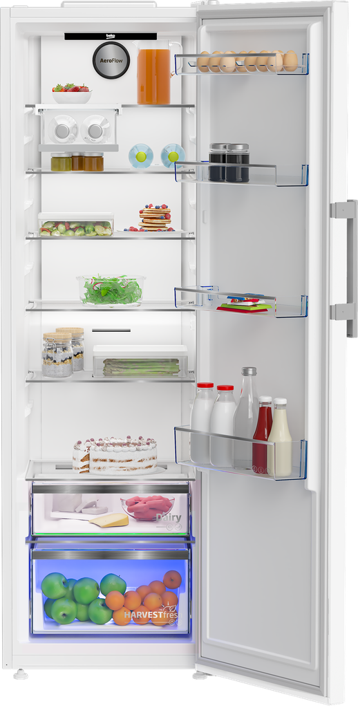 Beko B5RMLNE444HW Koelkast 187cm 365l 142.9 kWh/Jaar Wit 