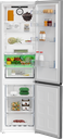 Beko B5RCNE406HXB Koel/vries-Combi 204cm 355l 169.73 kWh/Jaar Grijs