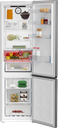 Beko B5RCNE406HXB Koel/vries-Combi 204cm 355l 169.73 kWh/Jaar Grijs