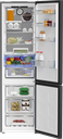 Beko B5RCNE406LXBRW Koel/vries-Combi 204cm 355l 169.73 kWh/jaar Zwart