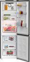 Beko B5RCNA366HG Koel/vries-Combi 187cm 316l 165.35 kWh/jaar Grijs