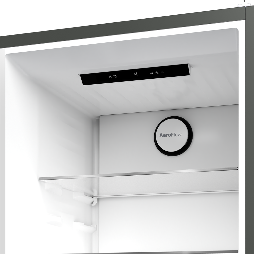 Beko B5RCNA366HG Koel/vries-Combi 187cm 316l 165.35 kWh/jaar Grijs