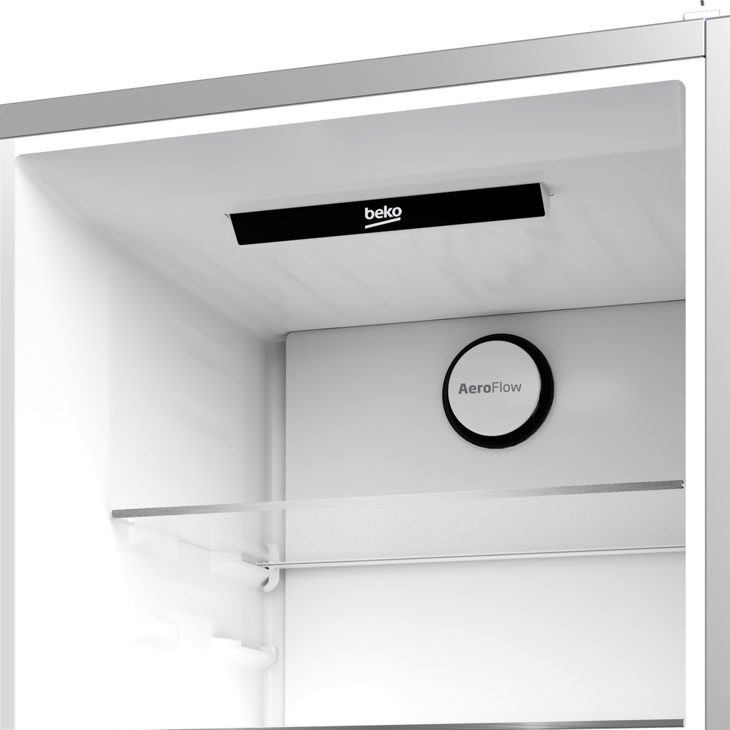 Beko B5RCNE3651HXB Koel/Vries-Combi 187cm 316l 198 kWh/jaar Grijs