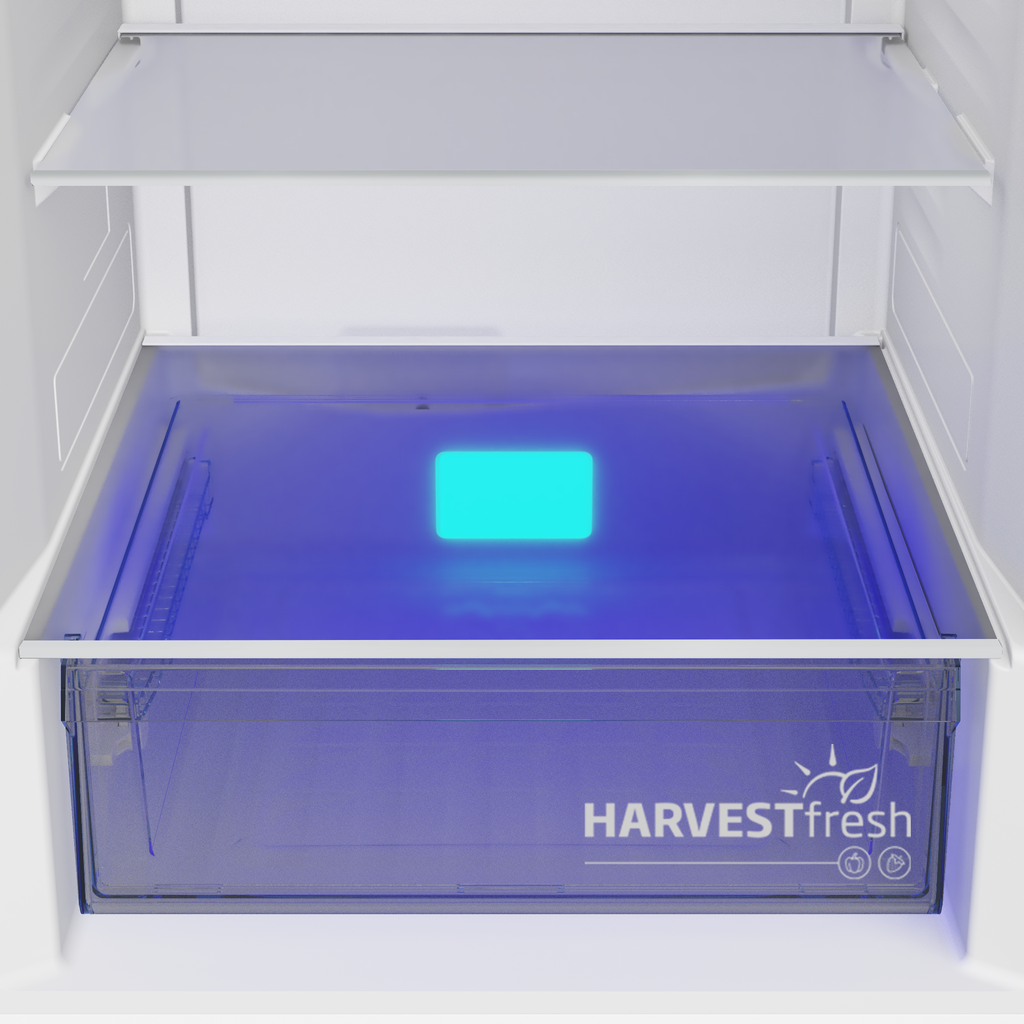 Beko B5RCNA406HG Koel/vries-combi 204cm 355l 169.73 kWh/Jaar Grijs