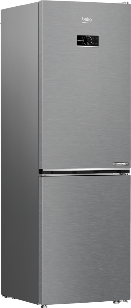 Beko B5RCNE365LXB koel/vries-combi 187cm 316l 205.5 kWh/Jaar Grijs