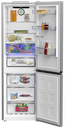 Beko B5RCNE365LXB koel/vries-combi 187cm 316l 205.5 kWh/Jaar Grijs