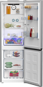 Beko B5RCNE366HXB1 Koel/vries-combi 187cm 316l 165.35 kWh/jaar Grijs