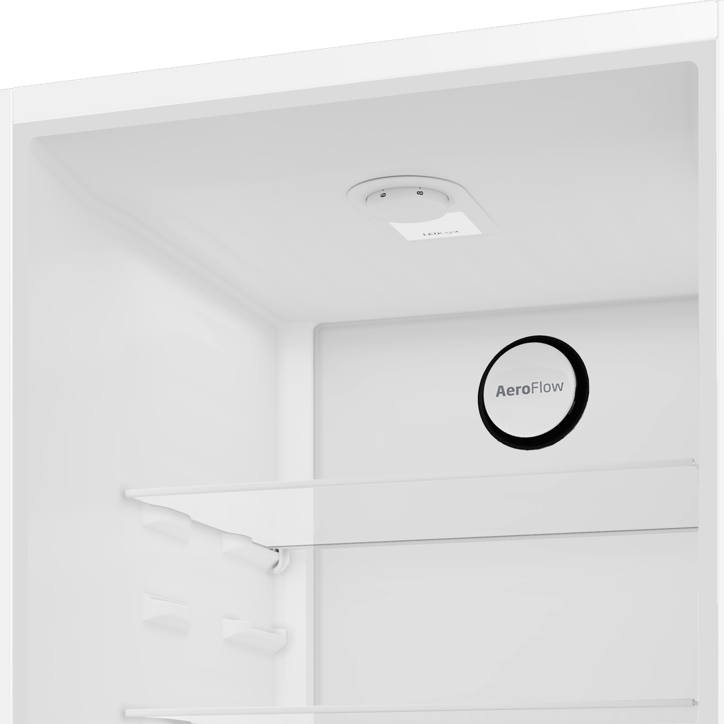 Beko B1RCNE364W koel/vries-combi 187cm 316l 247kWh/jaar Wit