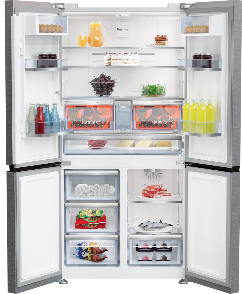 Beko Amerikaanse koelkast GN1416240JXN