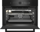 Beko BBCW17400B Inbouw Oven + Microgolf 45cm Zwart
