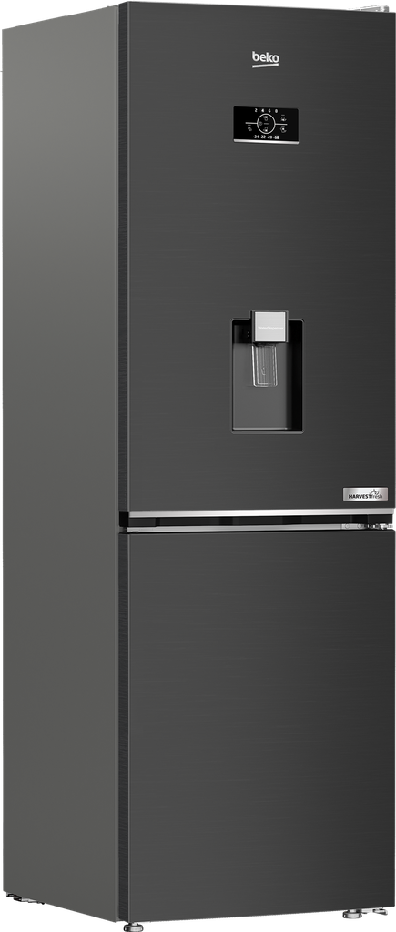 Beko B5RCNA365HDXBR Koel/Vries-combi 187cm 316l 198 kWh/jaar Zwart