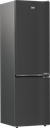 Beko B7RCNE408HXBR Koel/vries-combi 204cm 355l 112 kWh/jaar Zwart