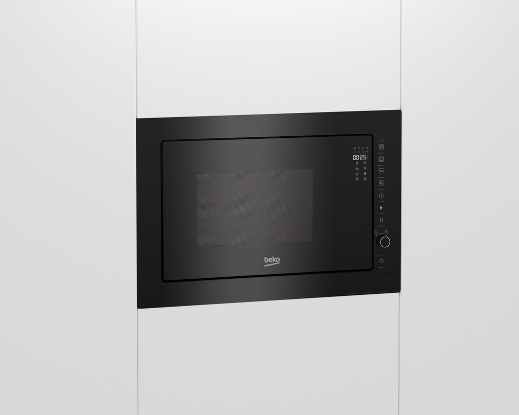 Beko BMCB25433BG Inbouw Combi Microgolf 38cm 25l 1450W Zwart