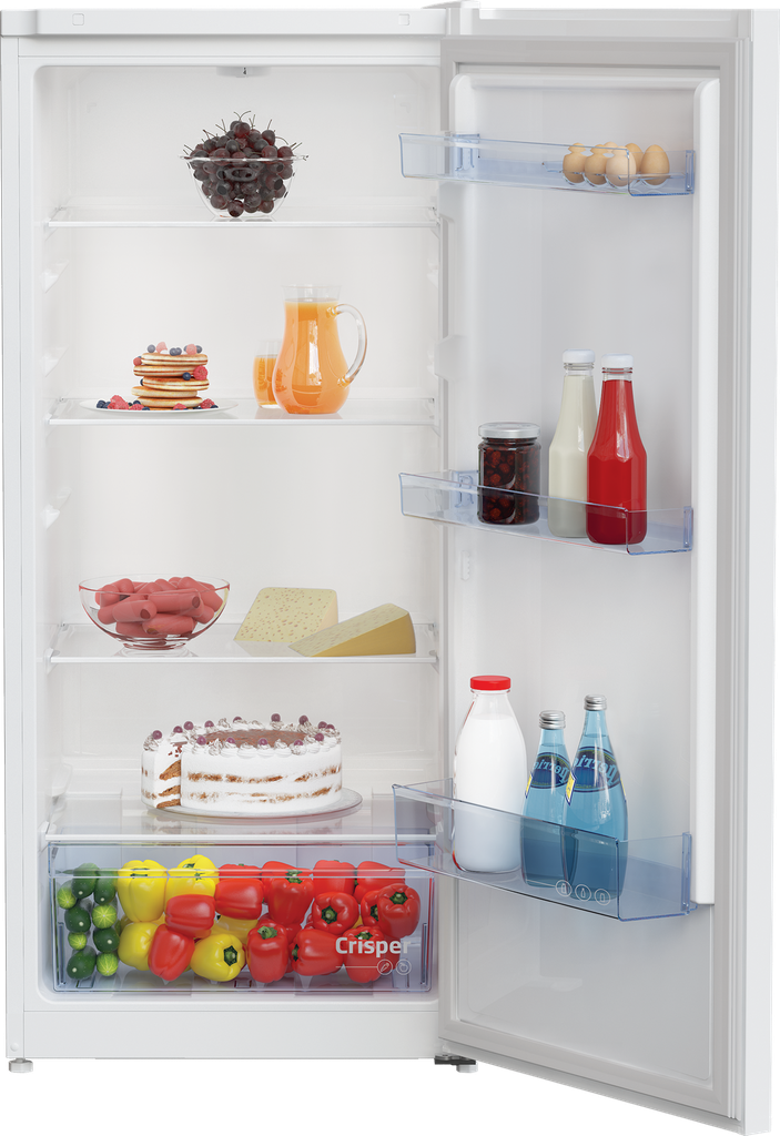 Beko RSSA215K40WN Koelkast 123.3cm 198l 98kWh/Jaar Wit