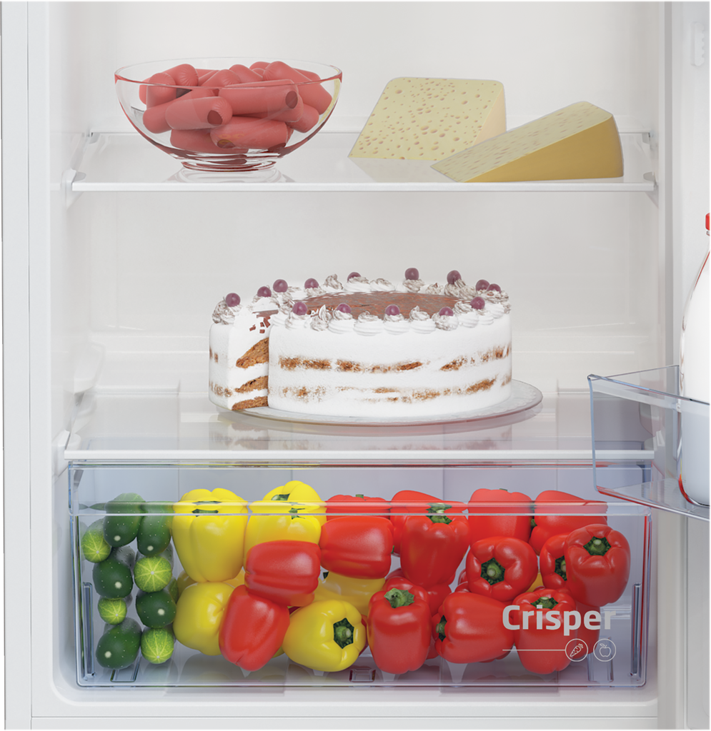 Beko RSSA215K40WN Koelkast 123.3cm 198l 98kWh/Jaar Wit