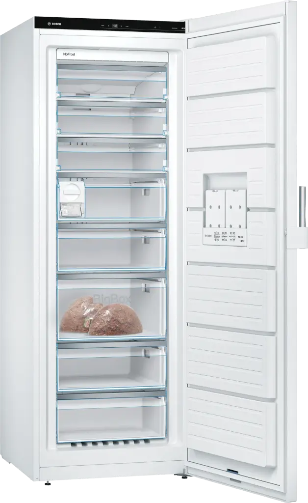 Bosch GSN58EWCV Exclusiv Diepvriezer Serie 6 191x70cm NoFrost 366l 178 kWh/Jaar Wit 