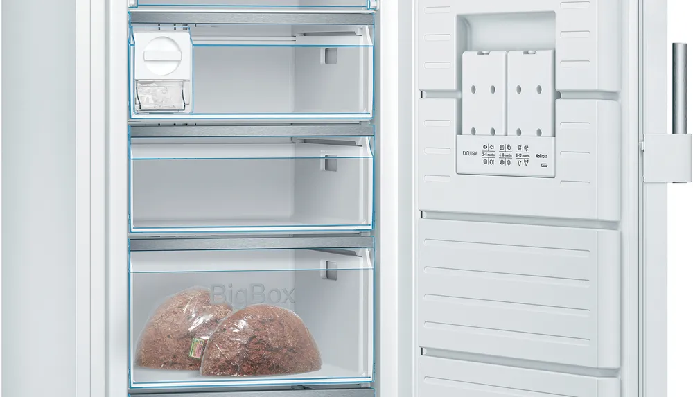 Bosch GSN58EWCV Exclusiv Diepvriezer Serie 6 191x70cm NoFrost 366l 178 kWh/Jaar Wit 