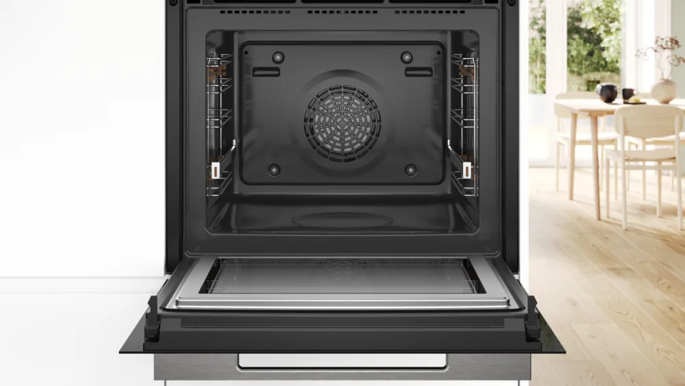 Bosch HMG776KB1 Inbouw Oven Serie 8 Combi-microgolf 60 cm Pyrolyse 67l Zwart 