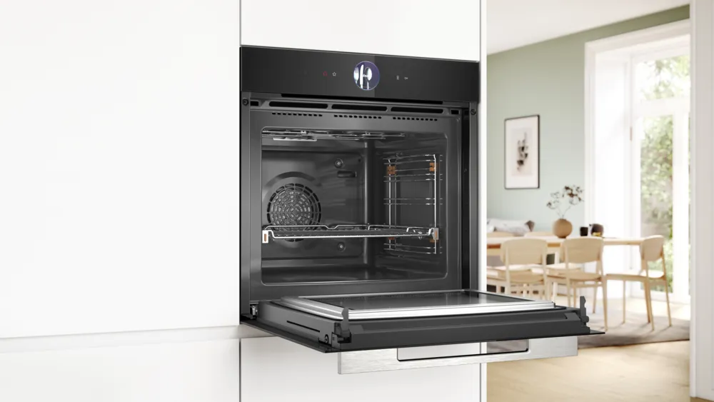 Bosch HMG776KB1 Inbouw Oven Serie 8 Combi-microgolf 60 cm Pyrolyse 67l Zwart 