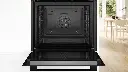 Bosch HRG578CB7 Inbouw Oven Serie 6 Toegevoegde stoom 60 cmPyrolyse 71l Zwart