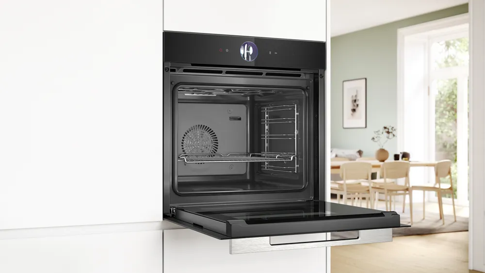 Bosch HSG7364B1 Inbouw Oven Serie 8 Combi-stoom 60 cm 71l Zwart 