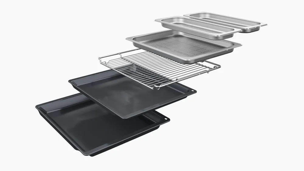 Bosch HSG7364B1 Inbouw Oven Serie 8 Combi-stoom 60 cm 71l Zwart 