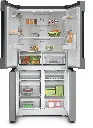 Bosch KFN96VPEA Koelkast French Door Serie 4 NoFrost 183cm 605l Grijs