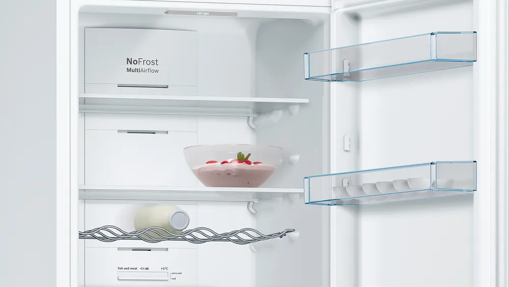 Bosch KGN36VWED Koel/Vries-Combi Serie 4 NoFrost 186cm 326l Wit