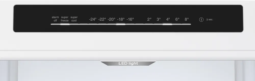 Bosch KGN392ICF Koel/Vries-combi  Nofrost Serie 4 203cm 363l Grijs