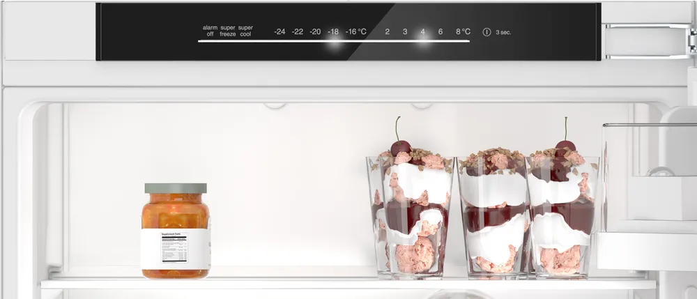 Bosch KIN86EDD0 Exclusiv Inbouw Koel/vries-combi serie 6 177,5 cm NoFrost 260l Deur op Deur Wit