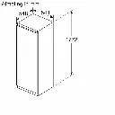 Bosch KIR81NSE0 Inbouw Koelkast Serie 2  177,2cm 310l Glijscharnier Wit