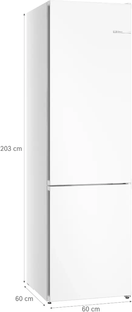Bosch KGN392WCF Koel/Vries-Combi Serie 4 203cm 363 l NoFrost Wit
