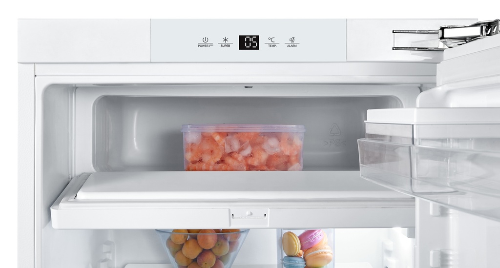 Exquisit UKS130-4-FE-010E Onderbouw Koelkast 83cm 121l Wit