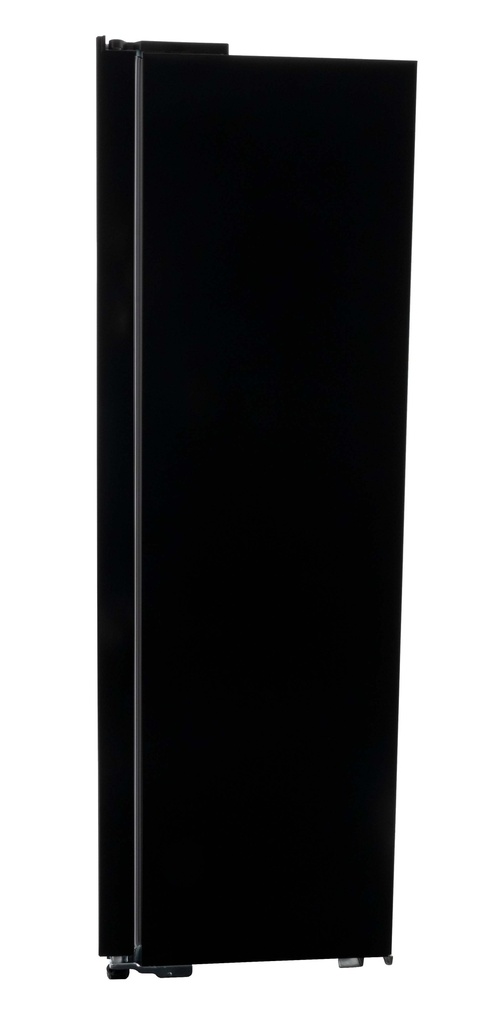 Exquisit SBS236-041EB Amerikaanse koelkast  177x90cm 442l Zwart