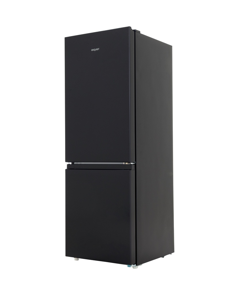 Exquisit KGC232-60-010CB koel/Vries-Combi 143cm 175l Zwart