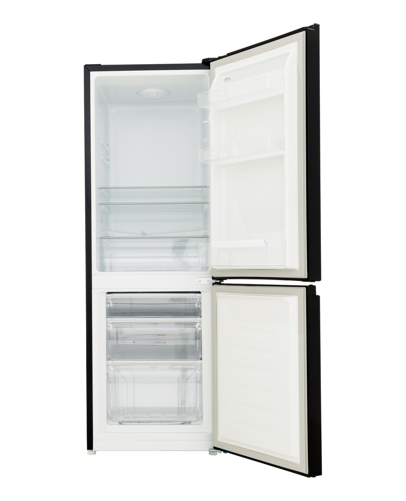 Exquisit KGC232-60-010CB koel/Vries-Combi 143cm 175l Zwart