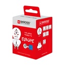 Skross Reisadapter Wereld naar Type-F (CEE 7/7) met Aarding - SKR1500211E