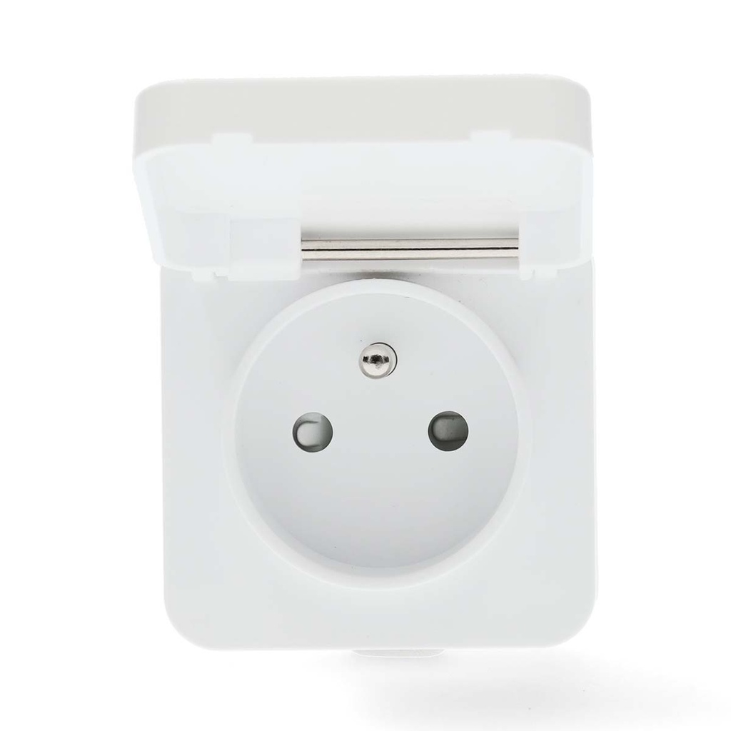 Nedis Smartlife Slimme Stekker 3680Watt 2.4GHz WiFi - WIFIPO130EWT