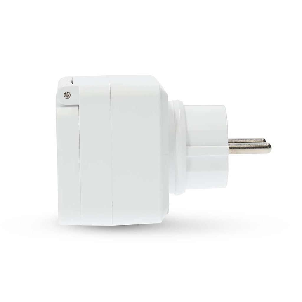 Nedis Smartlife Slimme Stekker 3680Watt 2.4GHz WiFi - WIFIPO130EWT