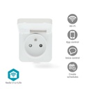 Nedis Smartlife Slimme Stekker 3680Watt 2.4GHz WiFi - WIFIPO130EWT