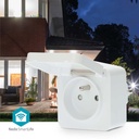 Nedis Smartlife Slimme Stekker 3680Watt 2.4GHz WiFi - WIFIPO130EWT