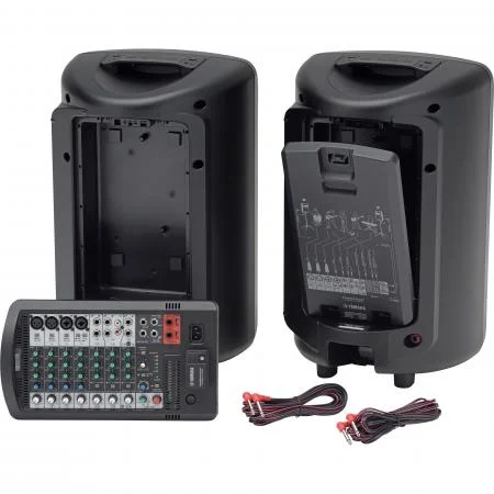 Yamaha Pro STAGEPAS 600BT Stereo PA systeem 2 speakers + Mengpaneel - STAGEPAS 600BT