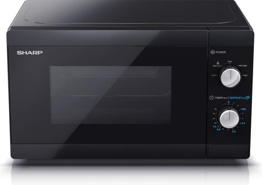 Sharp Solo Magnetron 20l Zwart - YC-MS01E