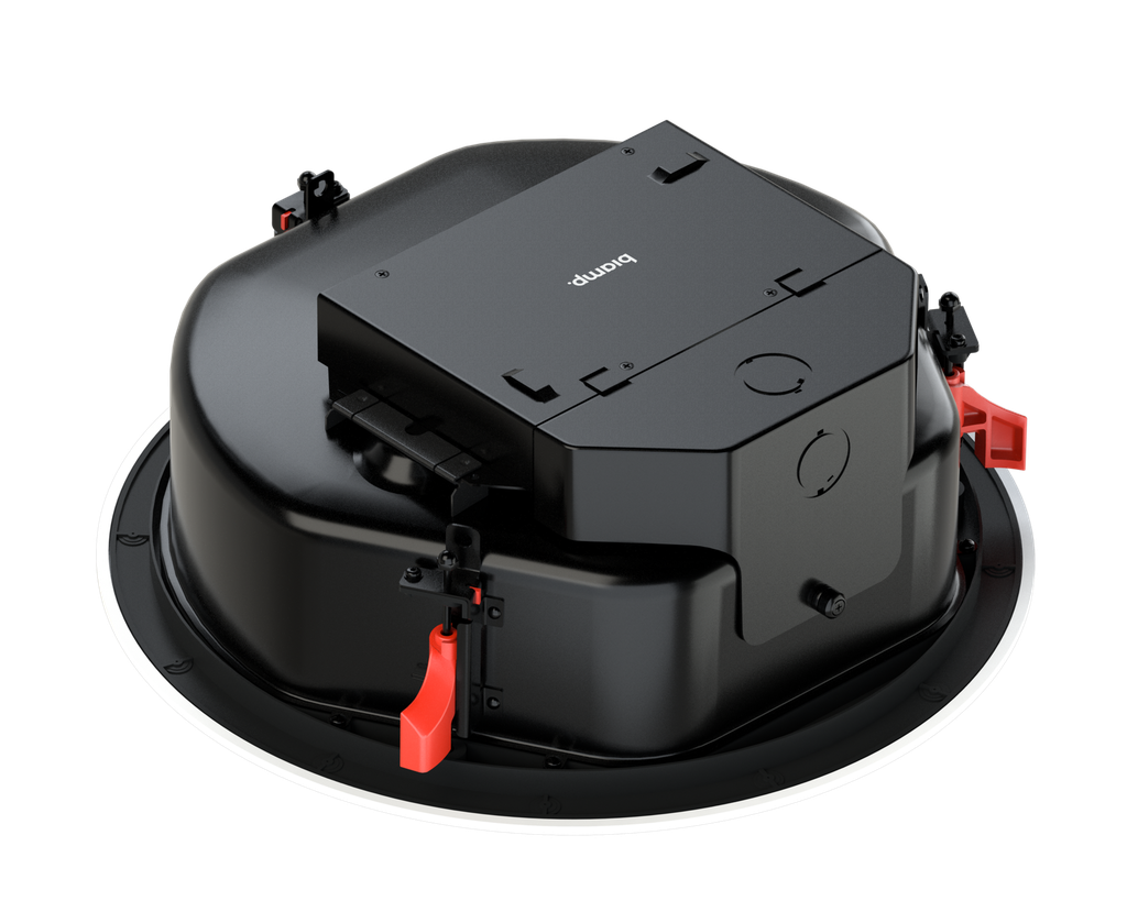 Biamp Desono C-IC6LP-B Black Inbouw Coaxiale Luidspreker Low Profile 6.5" 60W @ 8Ω Zwart (per paar)